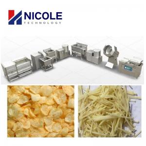 Cheap Fully Automatic Small Scale Potato Chips Making Machine Industrial 220V - 440V for sale