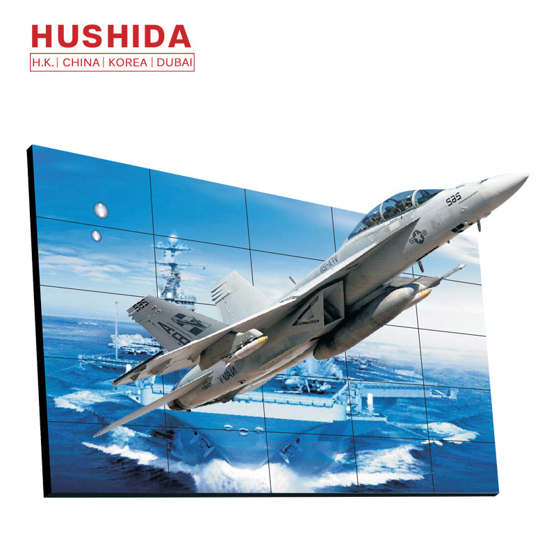 Cheap 65 Inch 4K TV Video Wall HUSHIDA Big Screen for Exhibition And Shopping Mall for sale