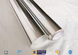 Cheap Good Hermetic Laminated Aluminium Foil Fiberglass Fabric Smooth Surface for sale