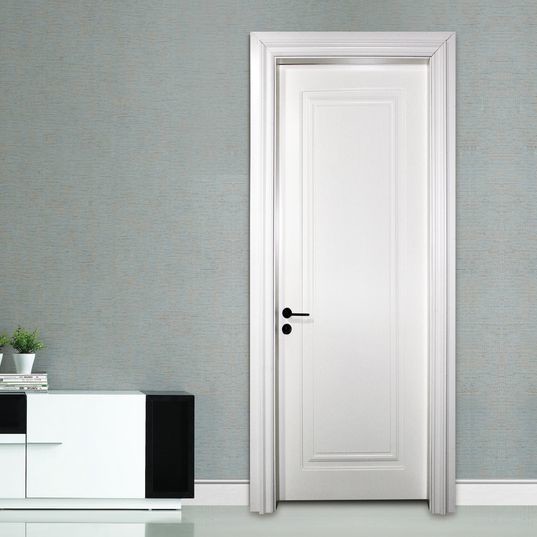 Cheap Modern Design Solid Wood/MDF Wooden Doors/Interior Doors/Bathroom Doors with Glass for sale