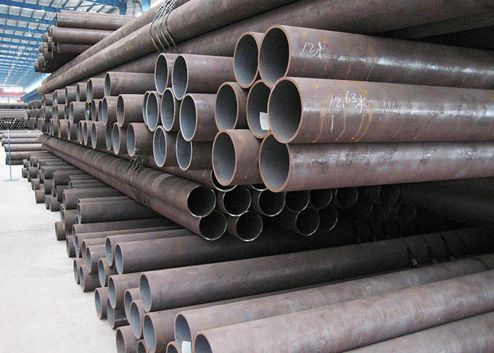 Cheap Large Hot Rolled Carbon Steel Tubing / Seamless Steel Pipes For Construction for sale