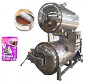 Cheap Fruit Juice Industrial Steam Sterilizer 4400*1600*1900 Mm Canning Retort Machine for sale