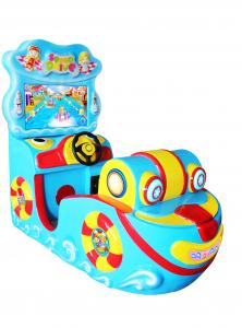 Cheap Professional Interactive Arcade Games Exciting Speed Racing Boat For Cute Kid for sale