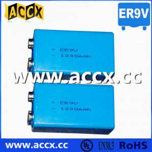 Cheap smoke detector battery ER9V 1200mAh for sale
