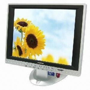Cheap 12-inch Mutimedia TV and PC Monitor with AV Input and Earphone Output for sale