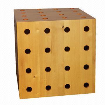 Cheap Birch household storage container/wooden storage box with air holes for sale