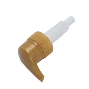 Cheap 24/415 Plastic Screw Ribbed Lotion Pump Head For Shampoo Bottle for sale