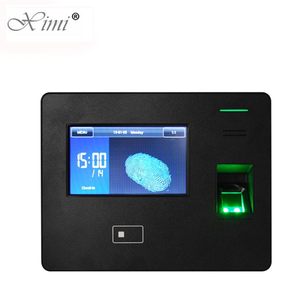 Cheap ZKteco CS600 Biometric Fingerprint Time Attendance Machine With TCP/IP WIFI Biometric Time Recording for sale