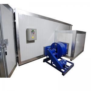 Cheap Curing Industrial Powder Coating Oven With Overhead Conveyor Track for sale