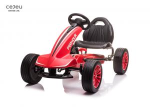 Cheap 122*60*60CM Kids Go Karts Eva Wheel Plastic Pedal Go Kart 30kg for sale