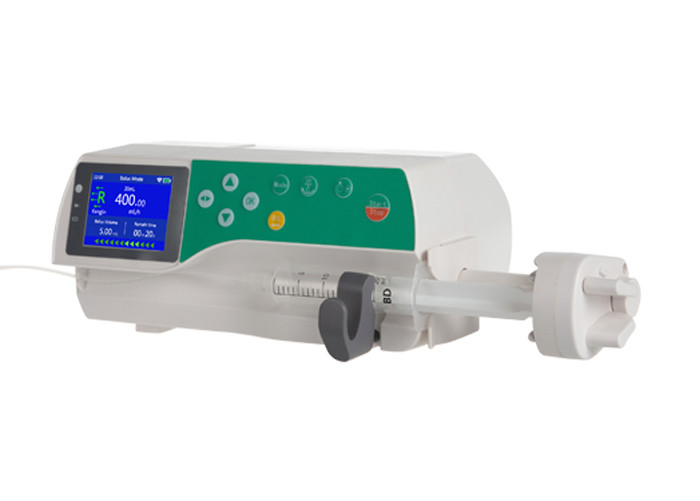 Cheap Low Battery Alarm 55VA Class II Medical Syringe Pump 2% Accuracy for sale