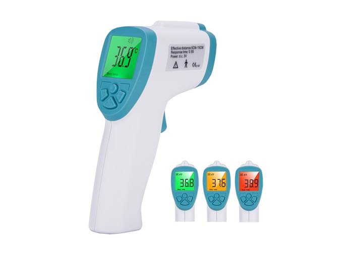 Cheap 40 Grams Hand Held Hospital Infrared Thermometer With Removable Battery for sale