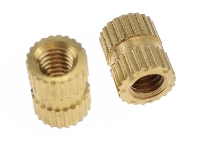 Cheap M6 Brass Round Knurled Thumb Nuts For Screw Bolts Female Hardware for sale