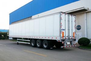 Cheap Truck Refrigerated Tractor Trailer Reefer Custom Cargo Trailers High Wall Thickness for sale