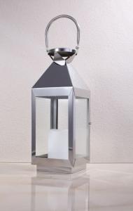 Cheap silver metal lantern for wedding decoration home decorative lantern wedding decorative L for sale