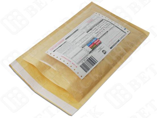 Brown Self Adhesive Bubble Wrap Shipping Envelopes 180*260