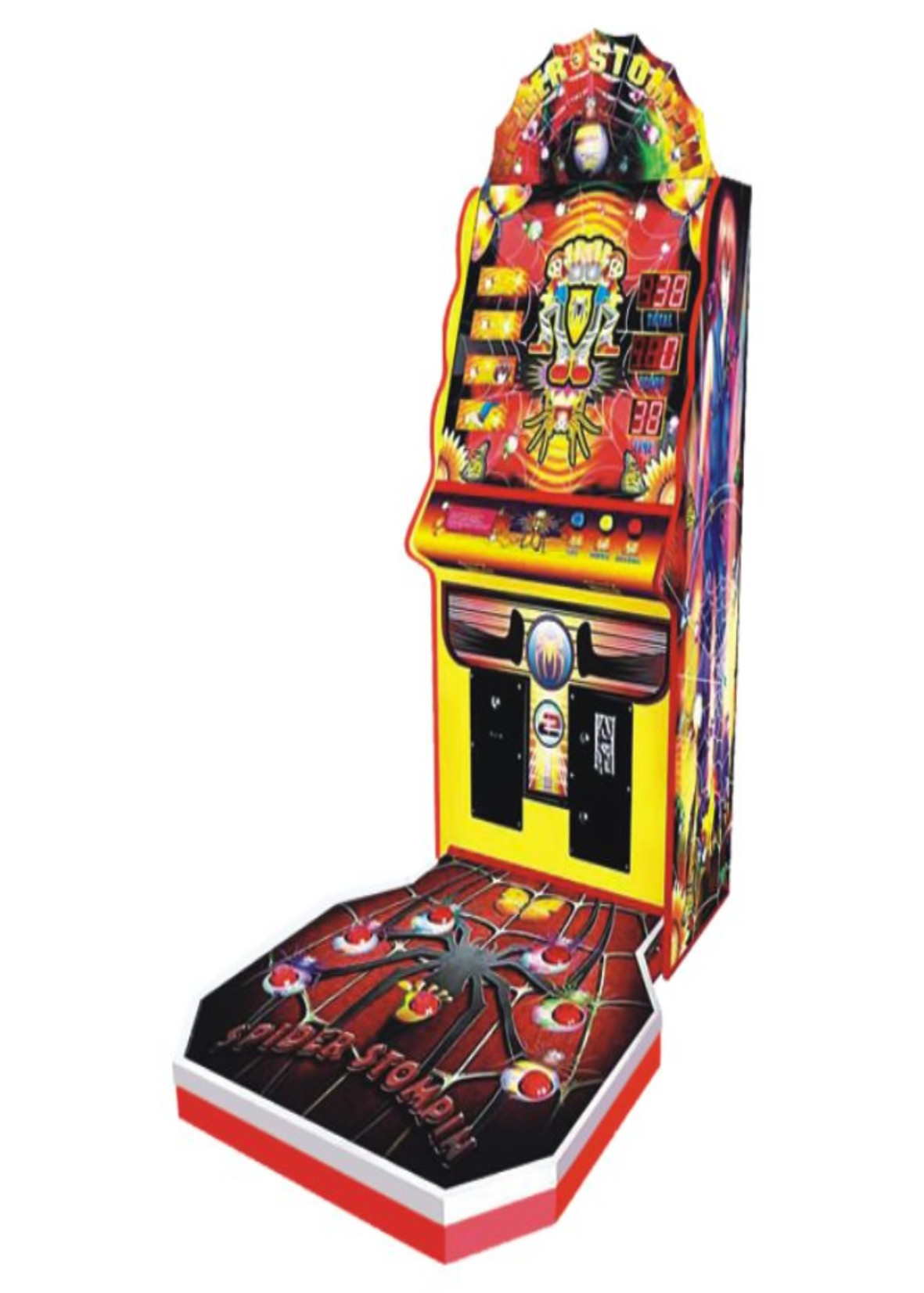 Cheap Sport Exciting Game Arcade Coin Operated Games Spider Stomp Theme Optional 3 Levels easy normal difficult for sale