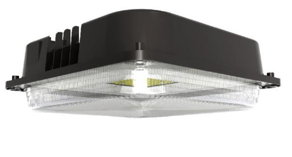 Cheap 110lm/W Exterior Led Canopy Lighting / Commercial Led Canopy Lights 260x130x87mm for sale