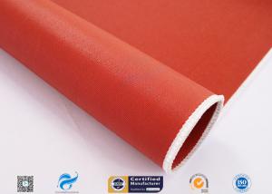 Cheap Non Flammable Abrasion Resistance Silicone Coated Fabric 1010g High Strength for sale