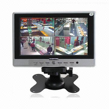 Cheap 7-inch Portable Security LCD Monitor, Supports Car Reverse Real View System for sale
