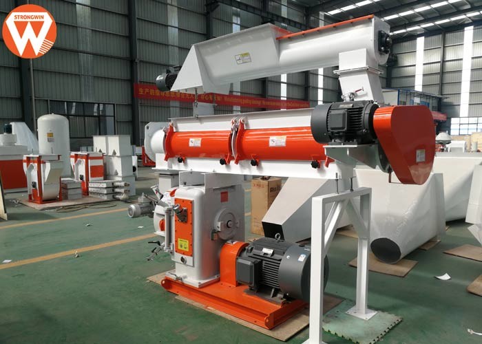 Cheap 150kw Pellet Production Equipment , Stable Performance Farm Industry Feed Pellet Plant for sale