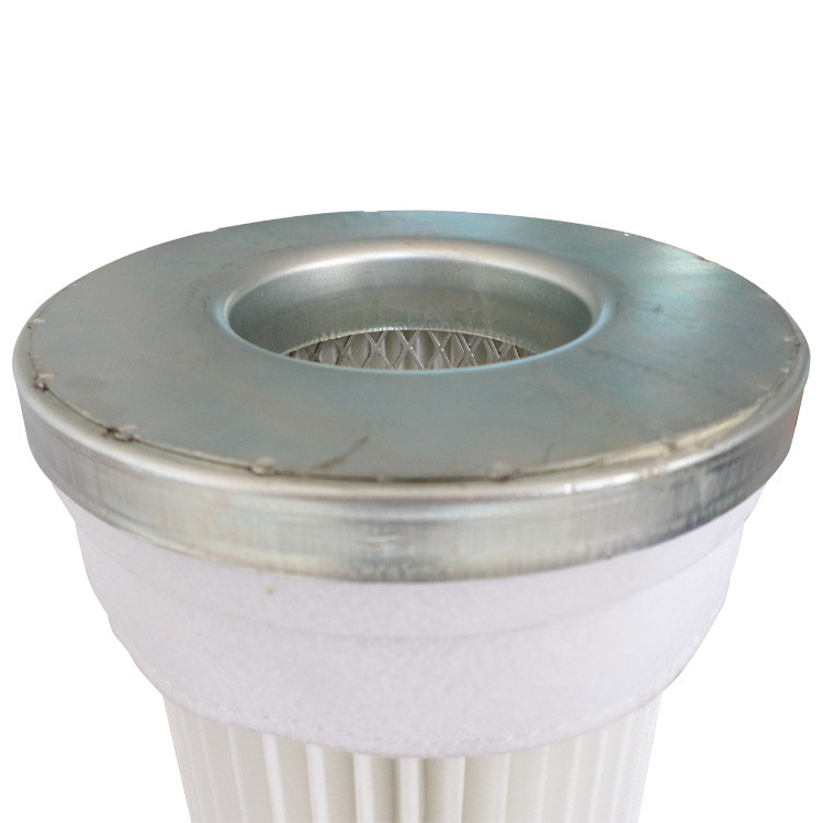 Cheap Metal Top Cartridge Industrial Dust Filter 150 Cell Plate Size Cylinder Type for sale