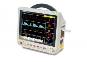 Cheap ISO White LED Vital Signs Patient Monitor ECG Spo2 RESP Hospital Vitals Machine for sale