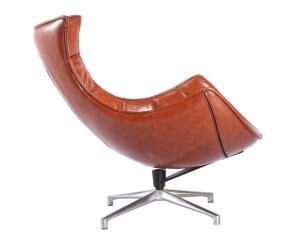 Cheap Rotating Lobster Leather Swivel Lounge Chair 100*100*120cm Various Colors for sale