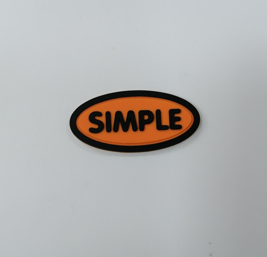 Cheap 3M Reflective Embossed Custom Sew On Logo Patches Silicone Badge for sale