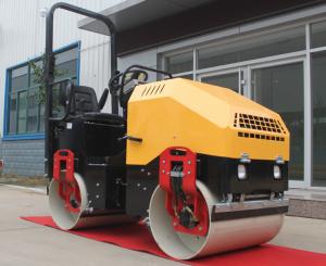 Cheap 25HP Diesel Engine 2 ton Hydraulic Drive Double Drum Vibration Roller  ZMYL-900 for sale