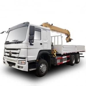 Cheap SINOTRUK HOWO Cargo Crane Truck 6x4 Truck Crane Price For Sale 14ton for sale