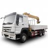 Buy cheap SINOTRUK HIAB 10ton Truck Mounted Crane With High Lifting Height from wholesalers