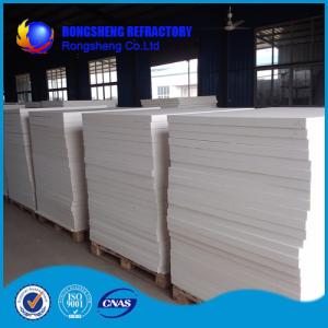 China White Heat Resistence high temperature insulation board , ceramic fibre board on sale