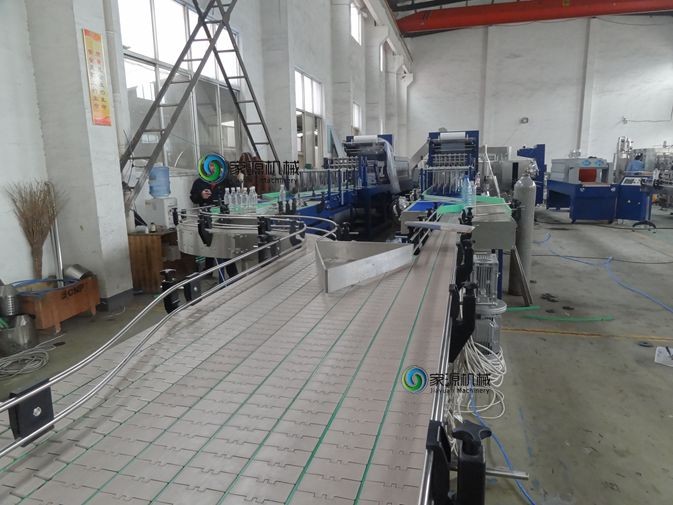 Cheap 15Kw Auto Shrink Wrapping Machine , Round Bottle Wrap Around Packer for sale