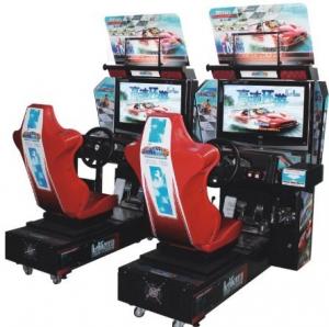Cheap Interesting Racing Game Simulator Machines With Dynamic Steering Wheel for sale