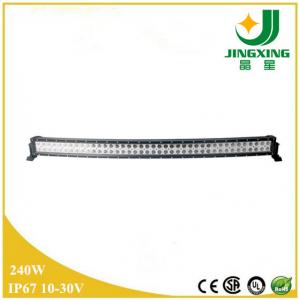 Cheap Double row curved led light bar 240w led offroad light bar for sale