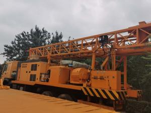 Cheap SINOTRUK HOWO 6*4 6*6 Truck Mounted Drilling Rig 300m water well drilling truck Borehole Well Drill Rig for sale