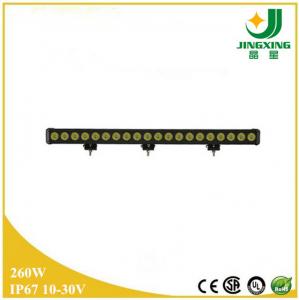 Cheap IP67 Super Bright 48 Inch 260W Single Row LED Light Bar for 4x4 atv truck jeep for sale