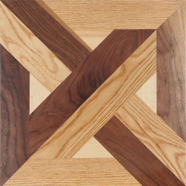 Cheap Walnut with maple Europan Wooden Parquet flooring for sale