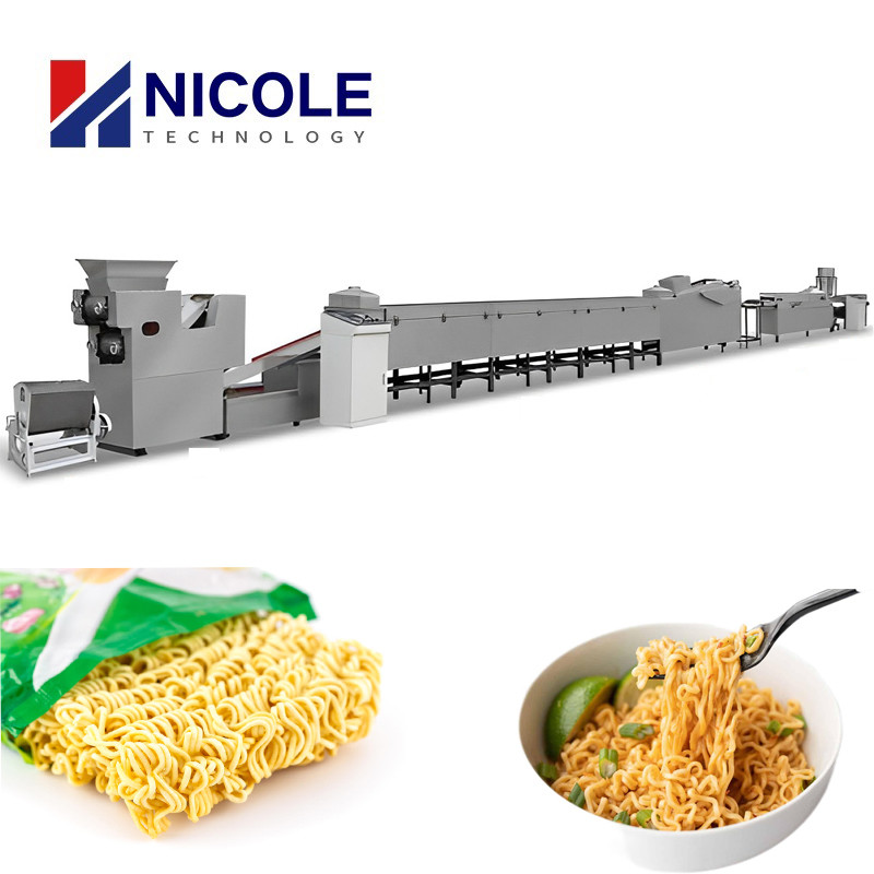 Cheap Steam Energy Fried Instant Noodles Production Line Stainless 304 For Small Business for sale