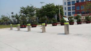 Cheap 3.5T CE Road Guard Forging Metal Parking Bollards for sale