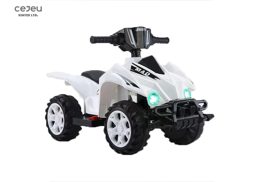 Cheap 67*40*29CM Kids Quad Ride On ATV RC 6v Light Up Quad 3KM/H for sale