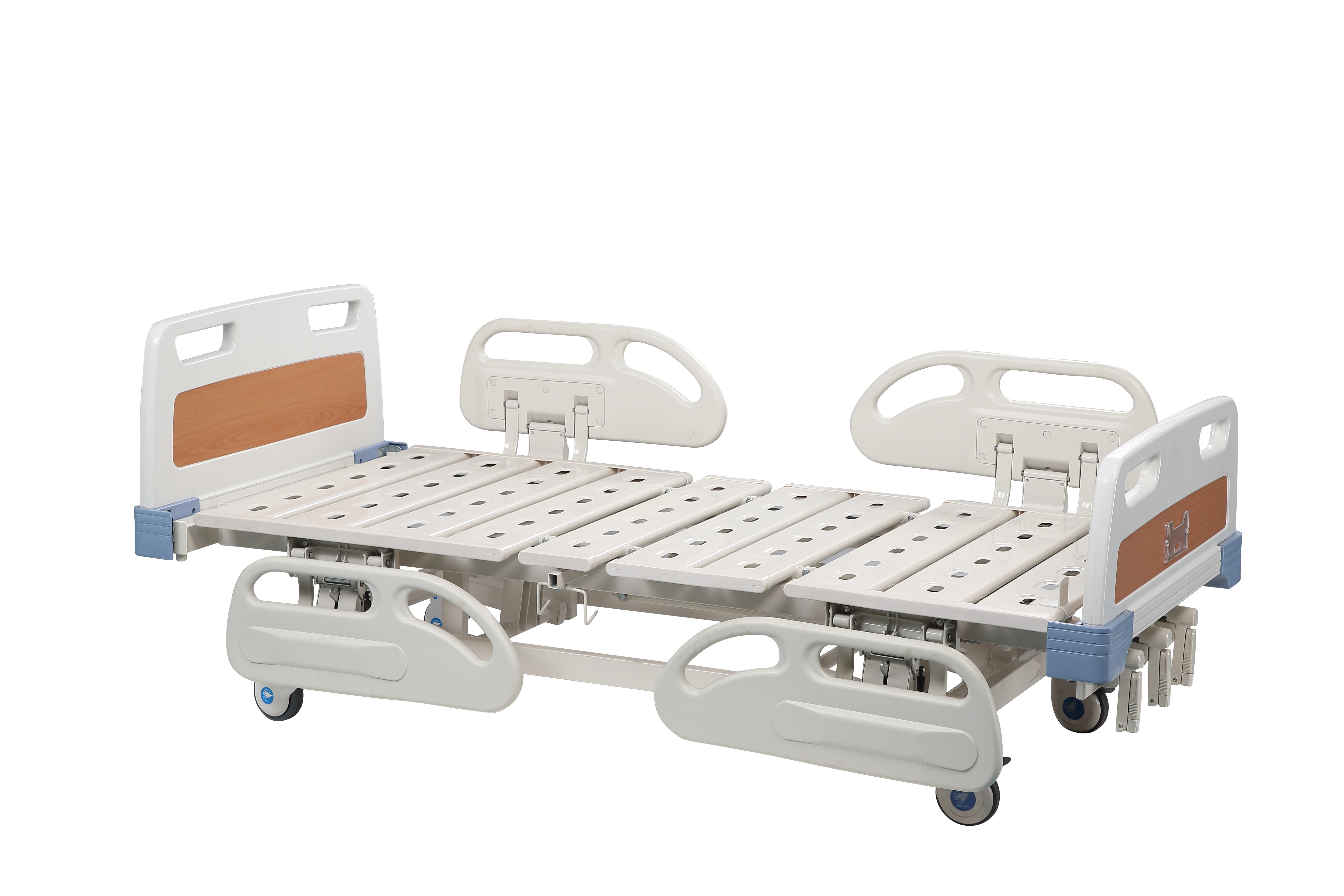 Cheap PP Head Board Automatic Hospital Bed , Single Electric Bed For Patient for sale
