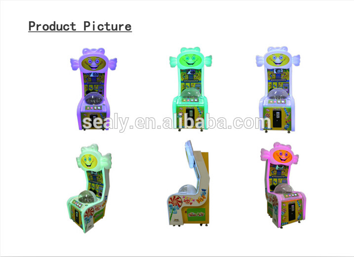 Cheap Kid coin operated game machine cotton candy vending machines for supermarket and shopping malls game machine for sale
