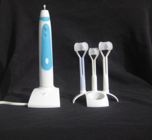 Cheap 3 sides triple electrical toothbrushes  for family for sale