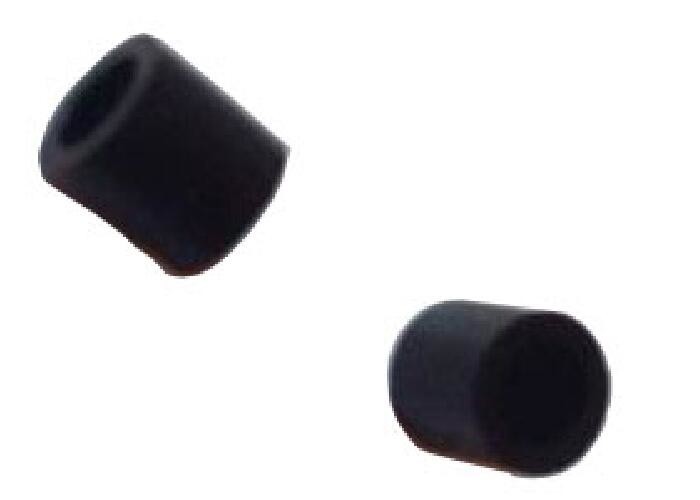 Cheap Black Plastic Spacer Washers , Durable Insulated Round Spacer Bushings for sale