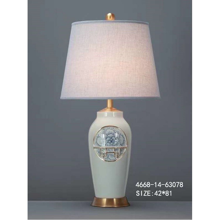 Cheap Custom Hotel Luxury Chinese AC220V Art Deco Table Lamp for sale