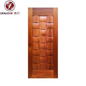 Cheap Supply top quality composite wood entry door with handle for sale