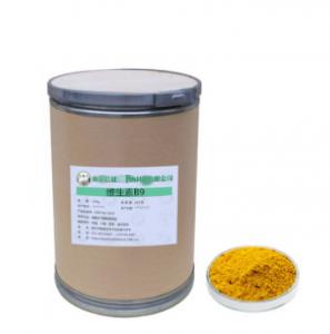 Cheap Folic Acid Vitamin Raw Material Vitamin B9 Powder Feed Grade CAS 59-30-3 for sale