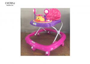 Cheap Lovely Duck 4 Adjustable Height Baby Fold Away Walker 67*59*44CM for sale